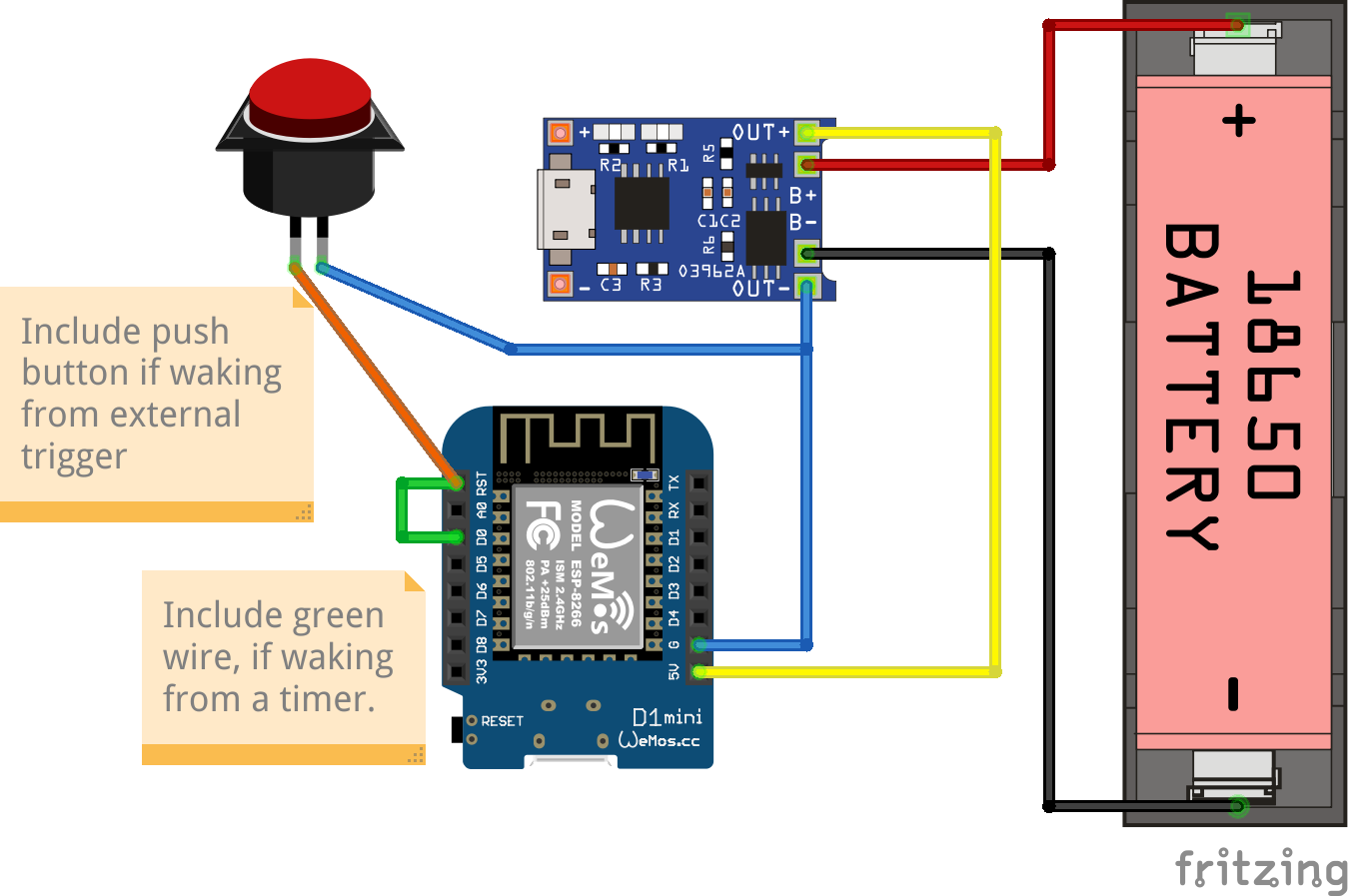 blog.smartere » Quick and dirty guide to Lithium battery-powered Wemos ...